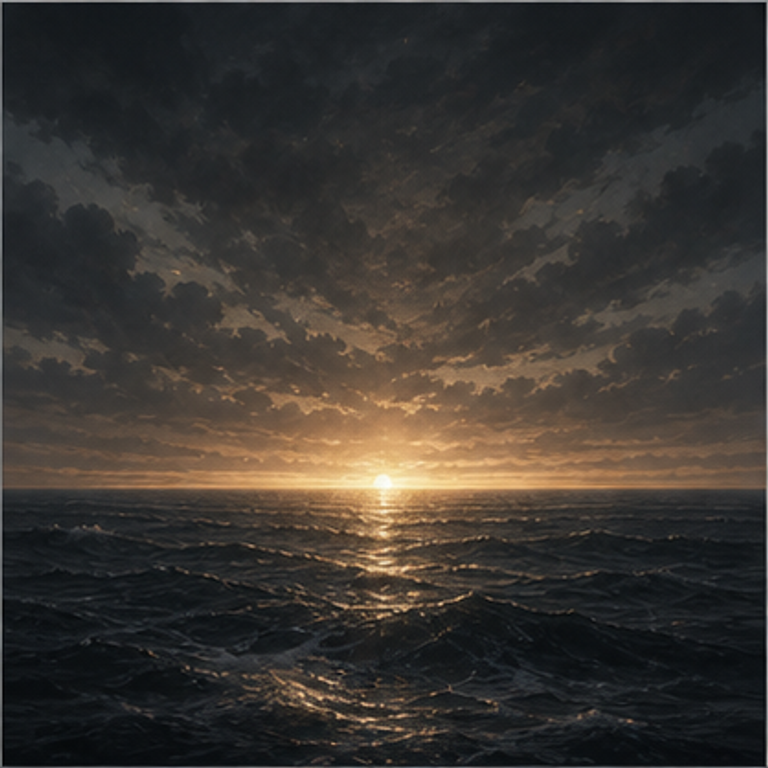 Ocean horizon